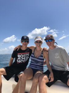 active cancer mom with sons
